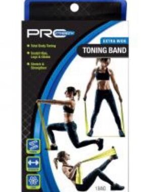 Yellow Extra Wide Toning Band - Resistance Exercise Band